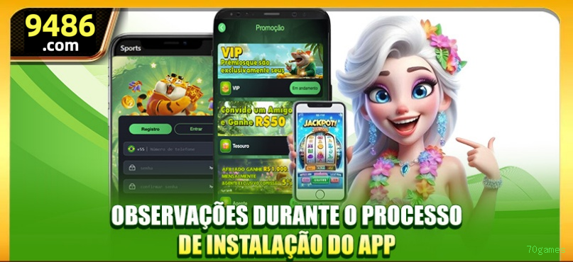 Checklist para avaliar a plataforma 70games